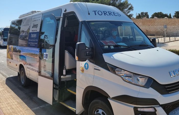 Autobús calas Menorca