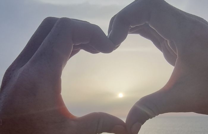 Love atardecer Punta Nati