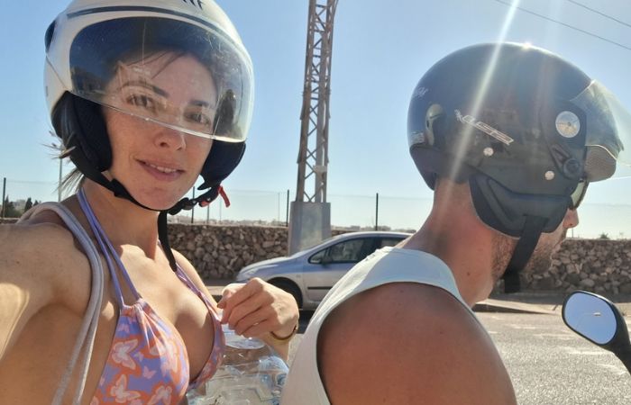 Montados en la moto