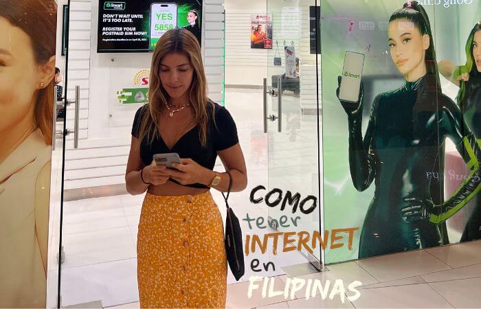 como tener internet en Filipinas