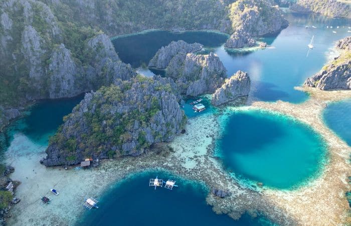 twin lagoon drone